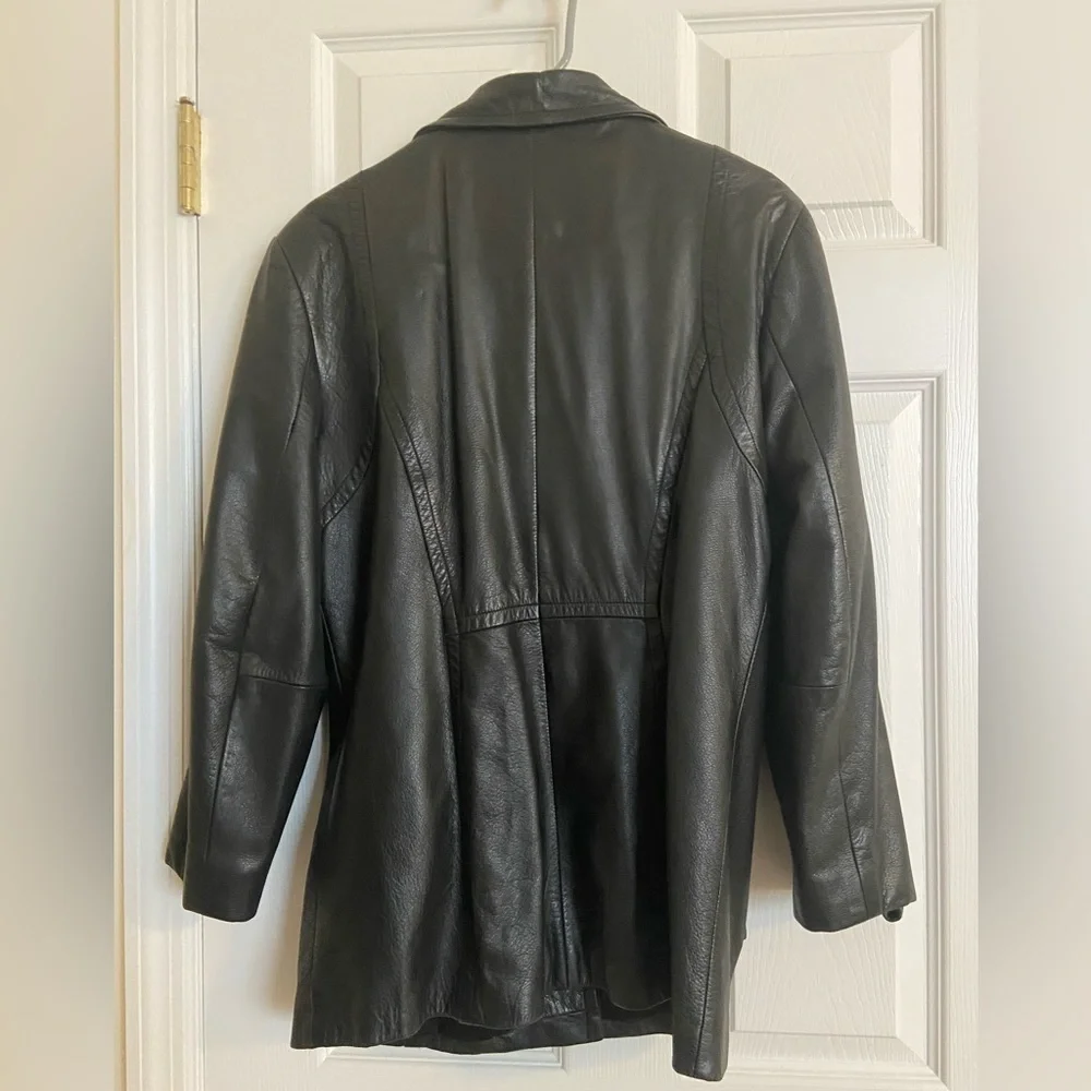 Genuine Leather Jacket-Vintage - Picture 2 of 3